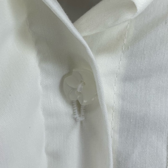 Vintage Jessica Lace Detail Button Down - Picture 3 of 5